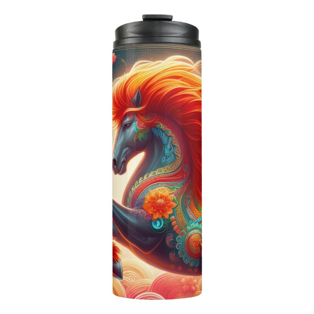 Fire Horse Thermosbecher (Vorderseite)