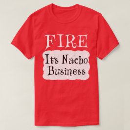 FIRE Hot Packet Halloween Taco Kostüm T-Shirt