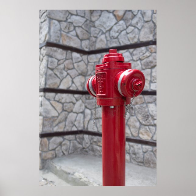Fire hydrant poster (Vorne)