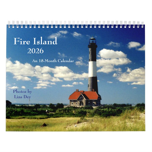 Fire Island 2026 Un Calendrier De 18 Mois (Protection)