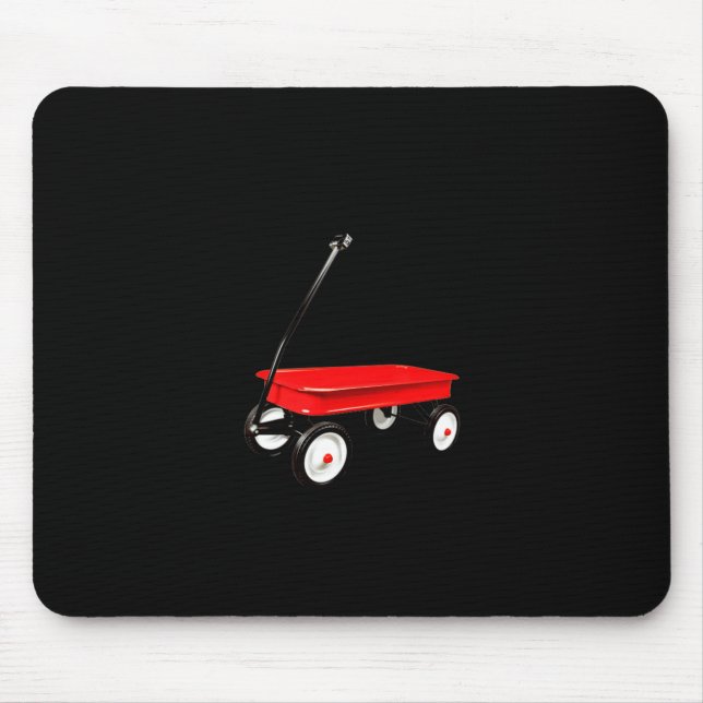 Fire Island Large Version Red Wagon Long Island Ny Mousepad (Vorne)