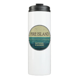 Fire Island National Seashore New York Ocean Birds Thermosbecher