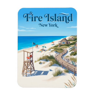 Fire Island New York Magnet