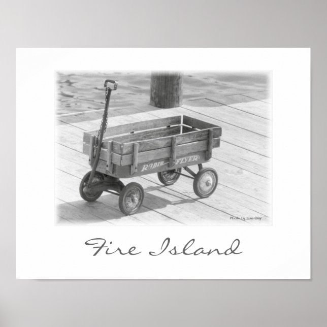 'Fire Island Wagon' Poster (Vorne)