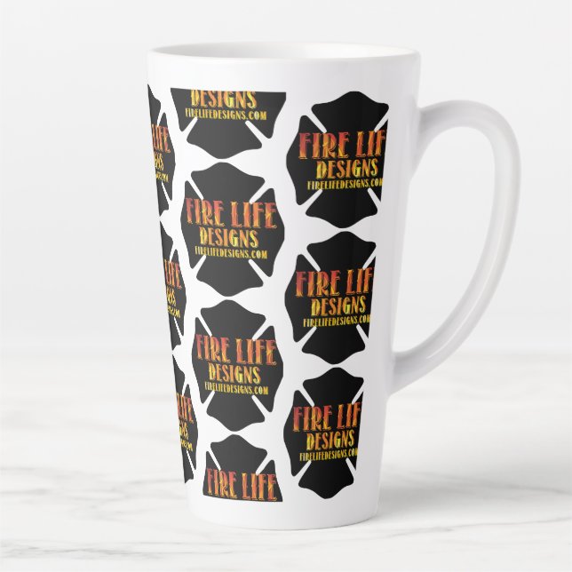 FIRE LIFE DESIGN CO [Logo 1] Milchtasse (Rechts)