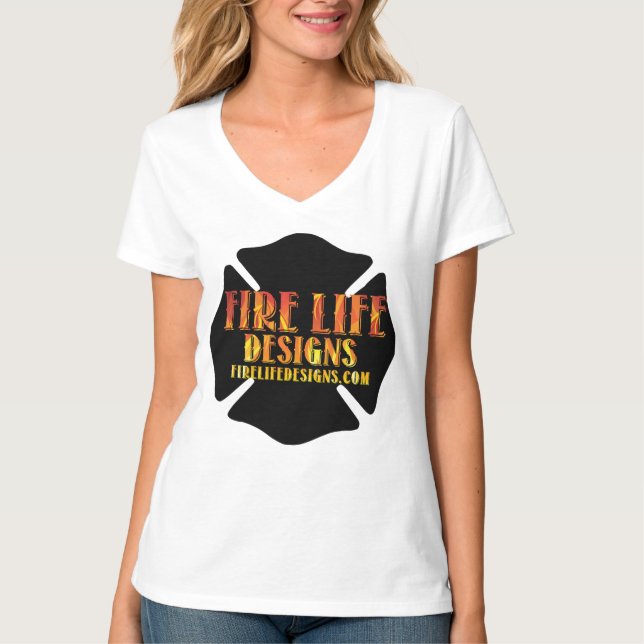 FIRE LIFE DESIGN CO [Logo 1] T-Shirt (Vorderseite)