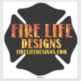 FIRE-LIFE-DESIGNS - Logo 1 Aufkleber