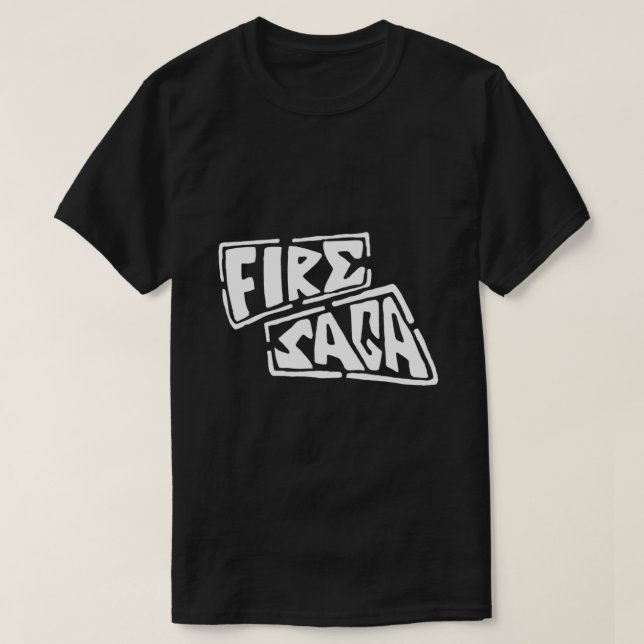 FIRE SAGA Classic T - Shirt (Design vorne)