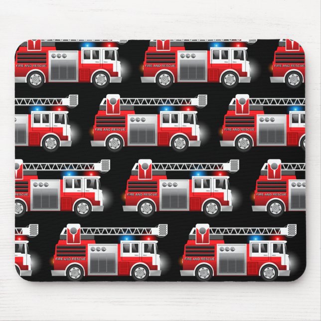 Fire Truck Mousepad (Vorne)