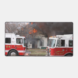 Fire Truck Schreibtischunterlage
