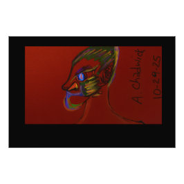 Fire Warrior Fotodruck