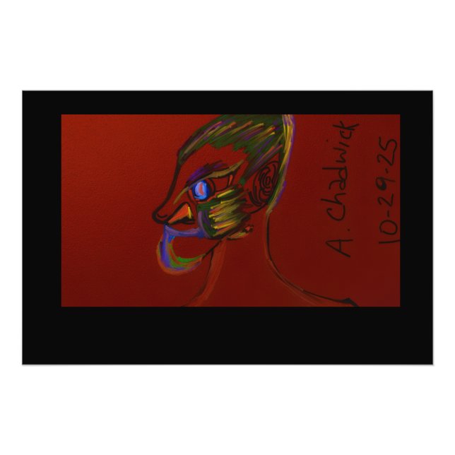 Fire Warrior  Fotodruck (Vorne)