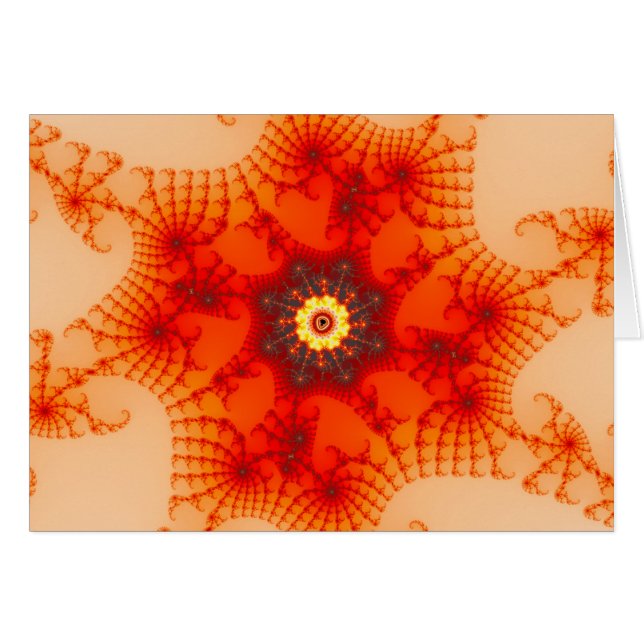 Fire Web - Art fractal (Devant horizontal)