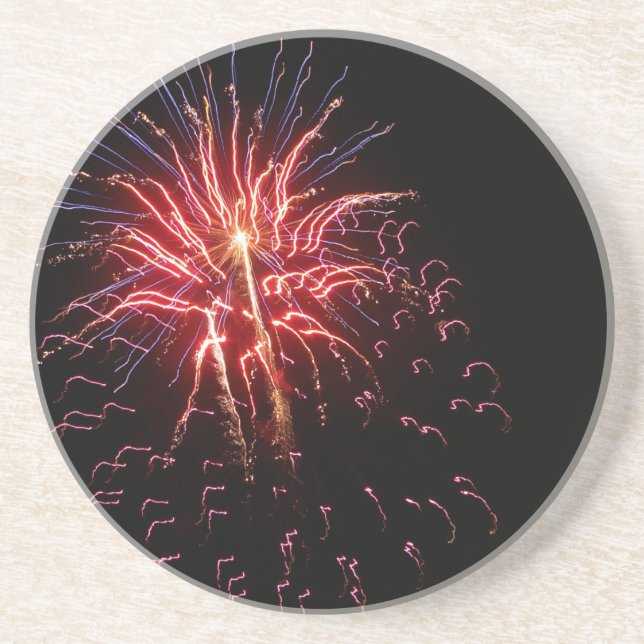 Fire Works 2 Coaster Untersetzer (Vorne)