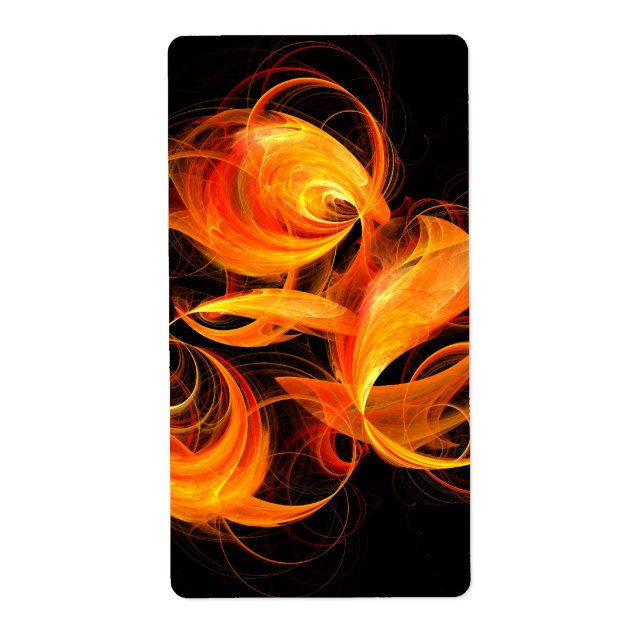 Fireball Abstrakt Art Fraktal (Vorne)