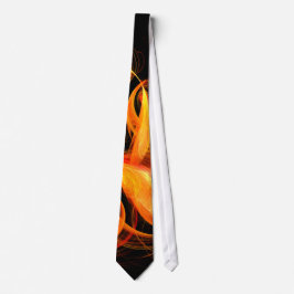 Fireball Abstrakt Art Krawatte