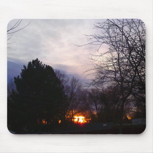 Fireball Sunrise Mousepad (Vorne)
