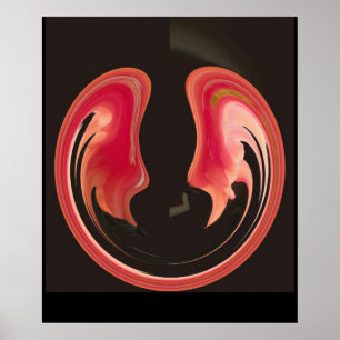 Firebird Abstrakt Poster