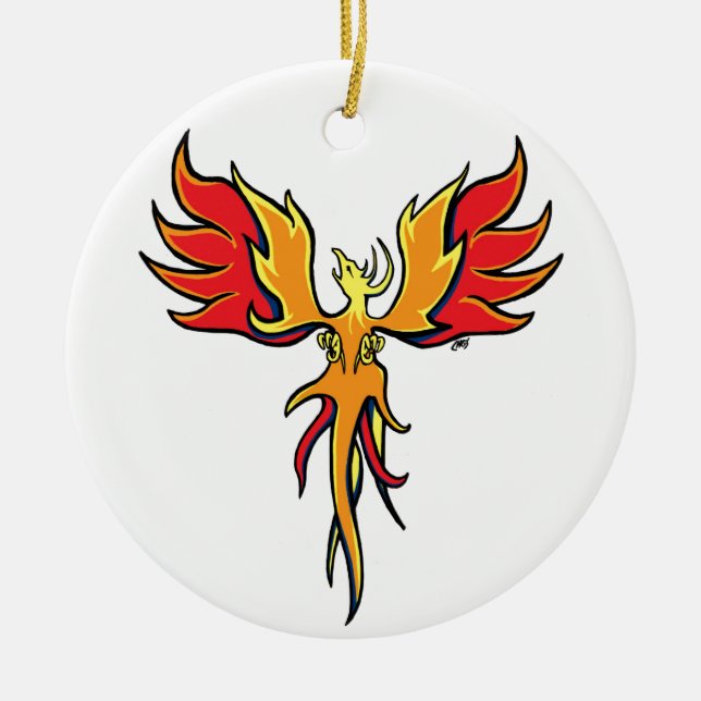 Firebird Keramikornament (Vorne)