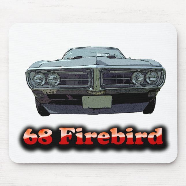 Firebird Mausunterlage 1968 Mousepad (Vorne)