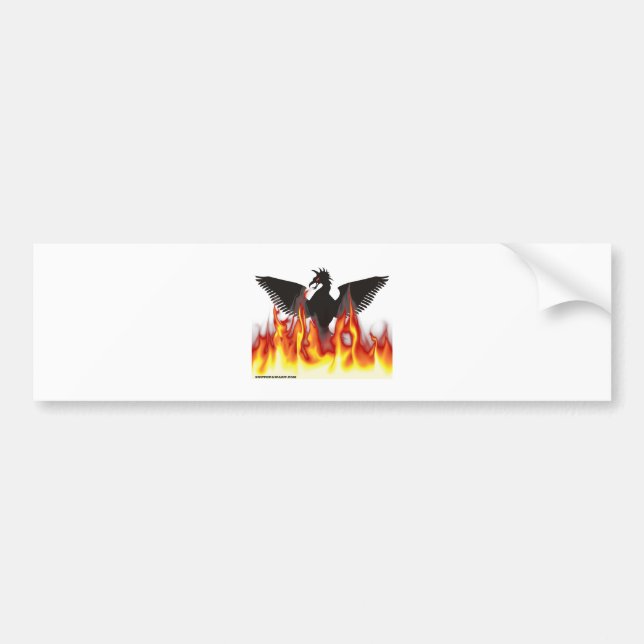 FireBird/Phoenix Autoaufkleber (Vorne)