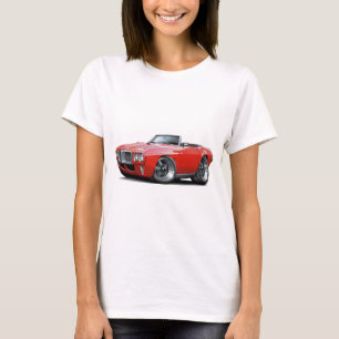 Firebird rotes Kabriolett 1969 T-Shirt