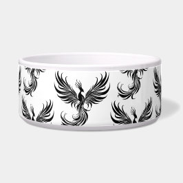 Fireborn Fest - Phoenix Muster Pet Bowl Napf