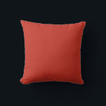 Firebush Red Kissen<br><div class="desc">Firebush Red fröhlich lebendiges rötlich-orangefarbenes Papiertaschentuch, das von der Feuerbusch-Pflanze in St. Thomas inspiriert wurde. Von celeste@khoncepts.com #redorange</div>
