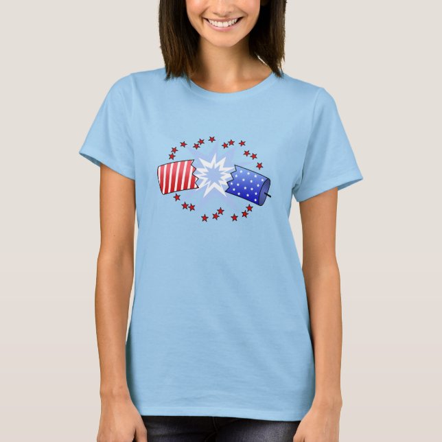 Firecracker-Grafik-T - Shirt (Vorderseite)