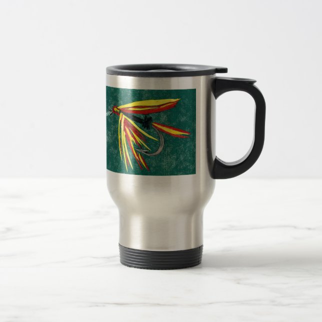 "Firecracker - Grausame Forelle" Tasse (Rechts)