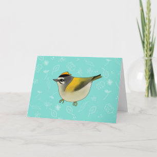 Firecrest Greetings Card Karte