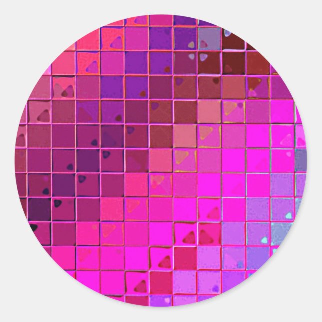 Fired Clay von Robert S. Lee neu erstellt Runder Aufkleber (Vorderseite)