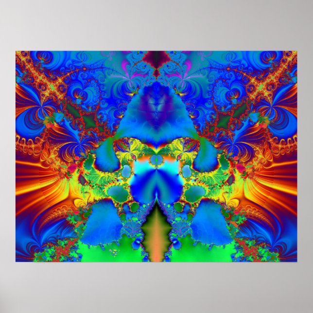 Fired Ice-18x24 Poster (Vorne)