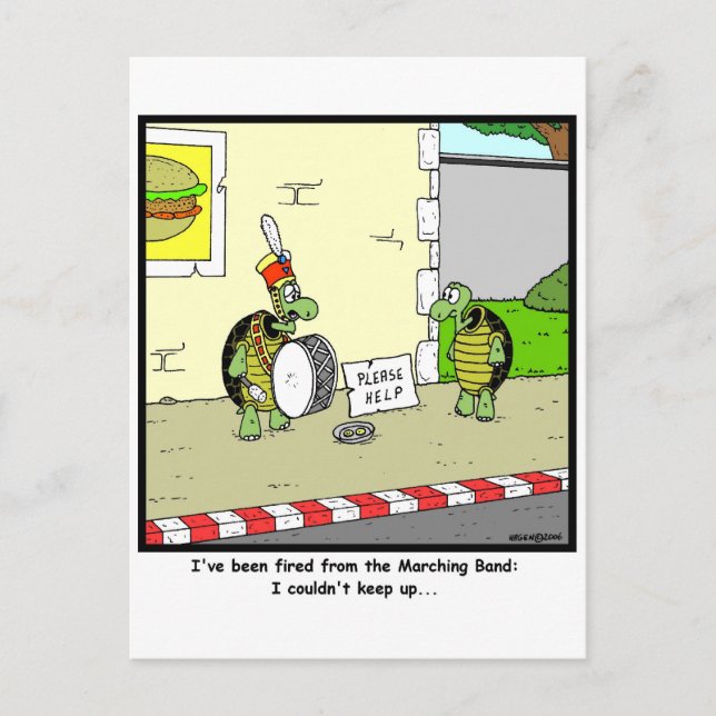 Fired Postkarte (Vorderseite)