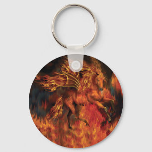 FireDancer Kunst-Schlüsselanhänger Schlüsselanhänger