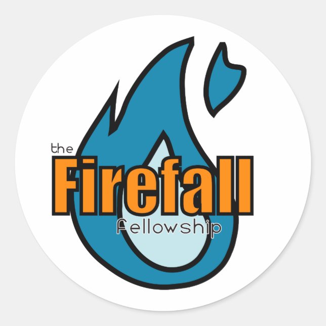 Firefall Blue Sticker (Vorderseite)