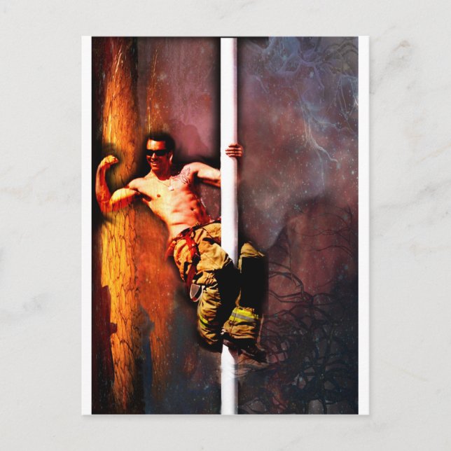 FIREFIGHER POSTKARTE (Vorderseite)