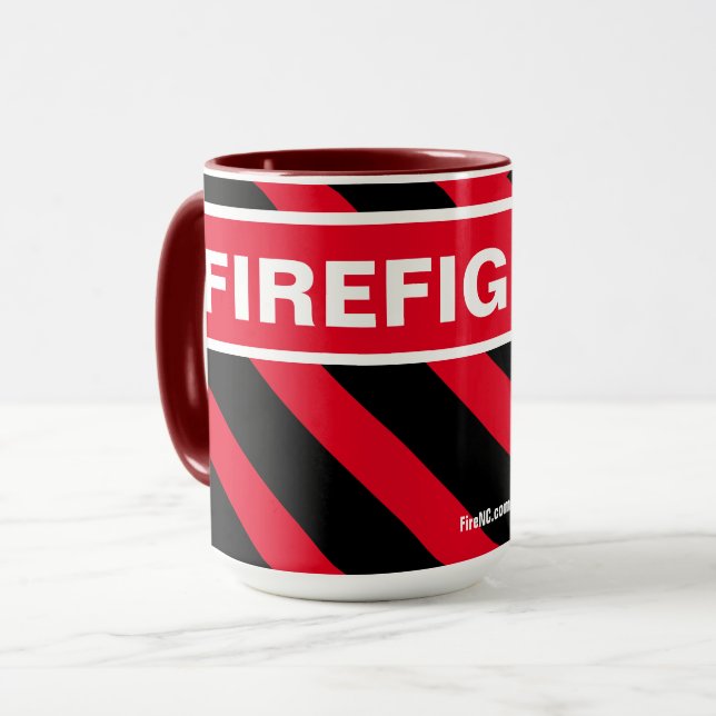 FIREFIGHER TASSE (Vorderseite Links)