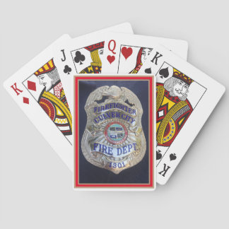 FIREFIGHTECH CULVER CITY FIRE DEPT.Abzeichen Spielkarten