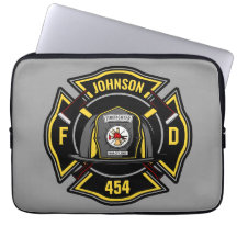 Firefighter ADD NAME Fire Department Rescue Team