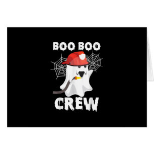 Firefighter Boo Crew Halloween Ghost Fireman Boo B