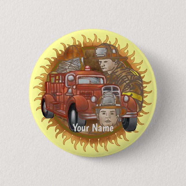 Firefighter-Buddy-Button Button (Vorderseite)