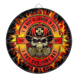 Firefighter Dartboard Dartscheibe
