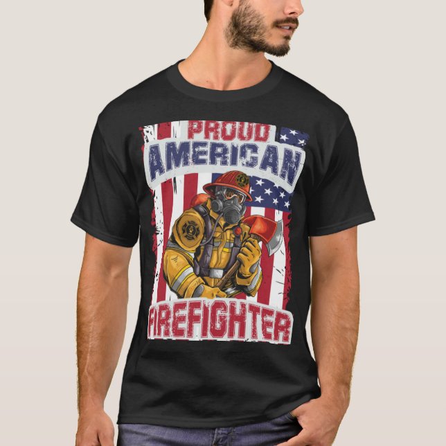 firefighter & firetruck  for firefighters  7 T-Shirt (Vorderseite)