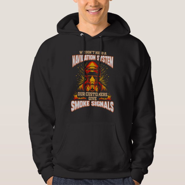 Firefighter   for Volunteer House Fire Brigade Hoodie (Vorderseite)