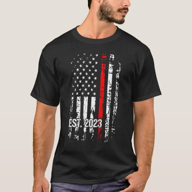 Firefighter Graduation 2023 Shirt Fire Academy Exa (Vorderseite)