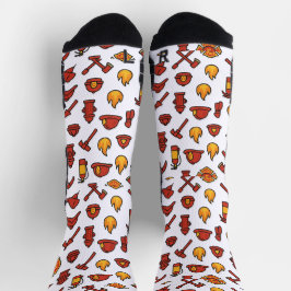 Firefighter Icons Mustersocken Socken