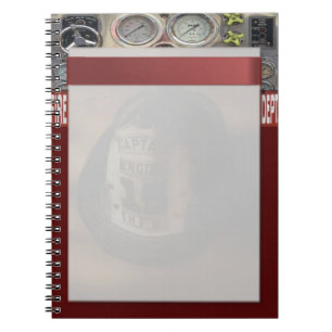 Firefighter-Notebook Notizblock