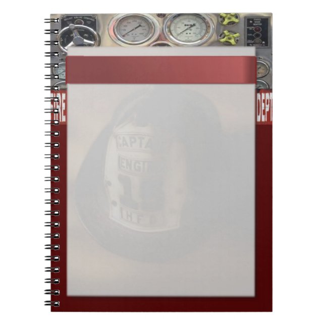 Firefighter-Notebook Notizblock (Vorderseite)