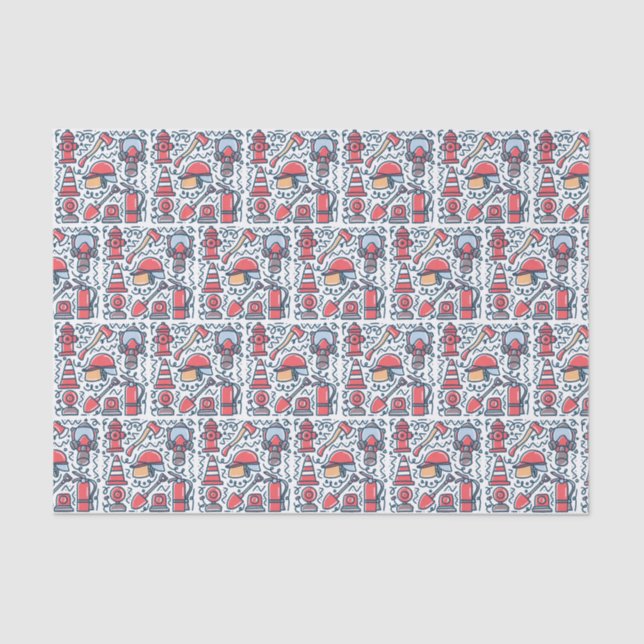 Firefighter Seidenpapier (Vorderseite)